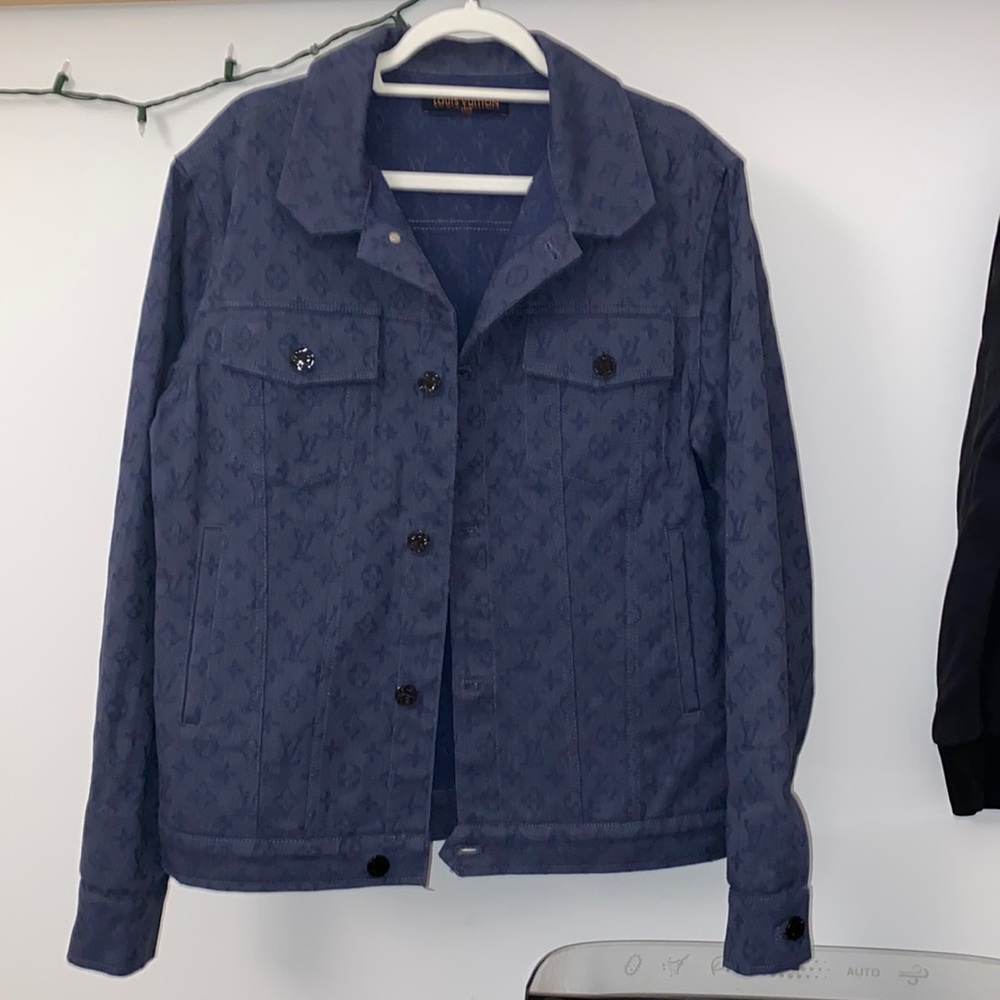 Louis Vuitton Monogram Jean Jacket